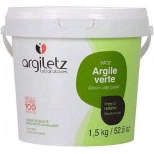 Argiletz argile verte pate pg pot 1,5kg