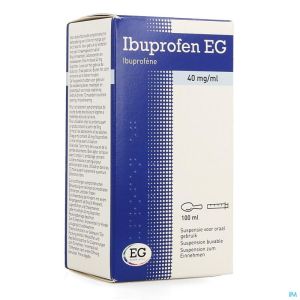 Ibuprofen Eg 40mg/ml Susp Buvable 100ml