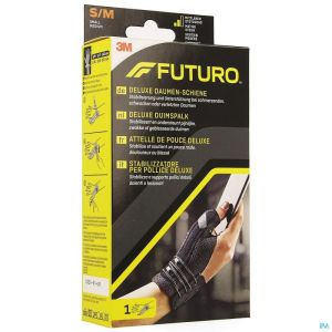 Futuro Attelle Pouce Deluxe Noir S- M 12,7-16,5cm