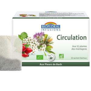 Biofloral Infu Circ.auvergne Fleurs Bach Bio20x24g