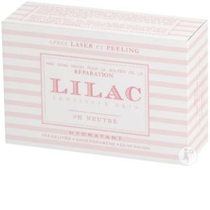 Lilac Sensitive Skin Pain Sans Savon Pour Le Soutien De La Réparation Après Laser Et Peeling 100g