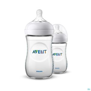 Philips Avent Natural 2.0 Biberon 260ml Duo SCF033/27