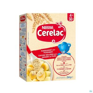 Nestlé Cerelac Céréales Biscuitées Bébé 4+ 250g