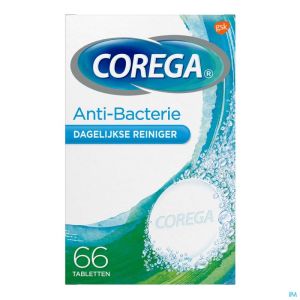 Corega Anti Bacterie Tabl 66