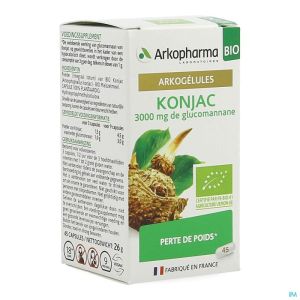 Arkogelules konjac bio caps 45 nf