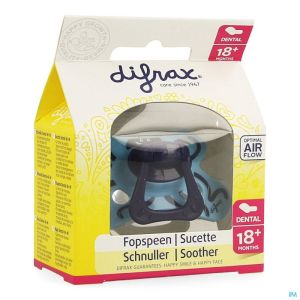 Difrax Sucette Sil Dental Xtra Forte Boy +18m 342