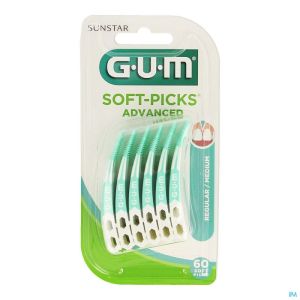Gum Soft Picks Advanced Regular 60 Pc