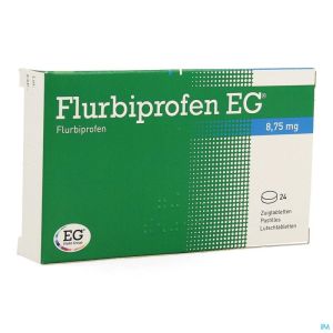 Flurbiprofen Eg 8,75mg Pastilles A Sucer 24