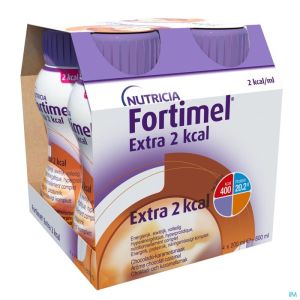 Fortimel Extra 2kcal Chocolat Caramel 4x200ml