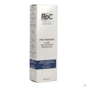 Roc Pro-preserve Fluide A/oxyd.prot.legere Uv 40ml