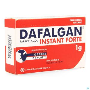 Dafalgan Instant Forte Gran Sach 10x1000mg