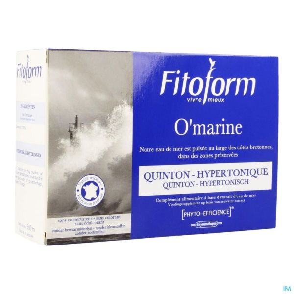 O Marine Amp Buvable 30x10ml Fitoform