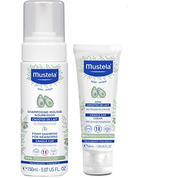 Mustela Ss Programme Croute Lait Kit (150ml+40ml