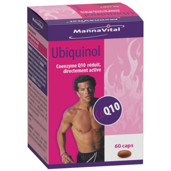 Mannavital ubiquinol caps 60