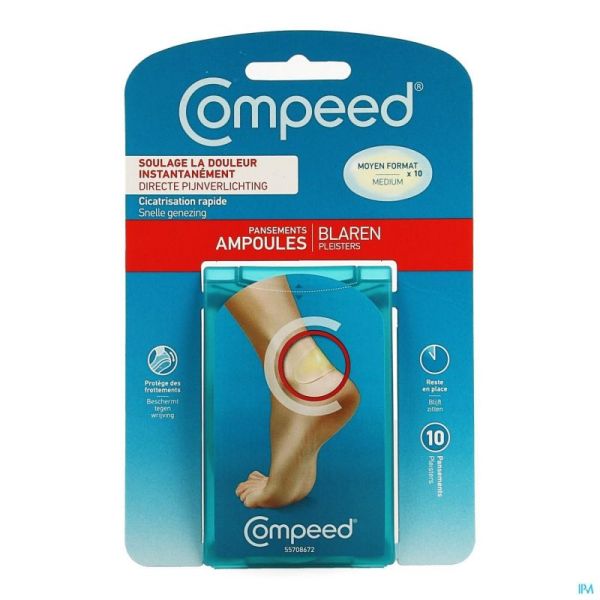 Compeed Pansement Ampoules Medium 10