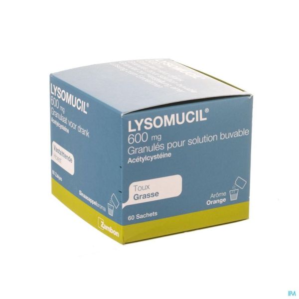 Lysomucil 600 Gran Sach 60 X 600mg