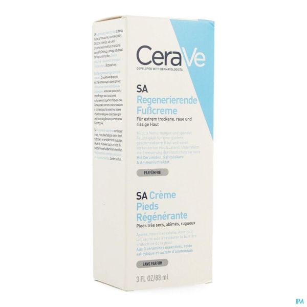 Cerave Sa Cr Pieds Regenerante 88ml