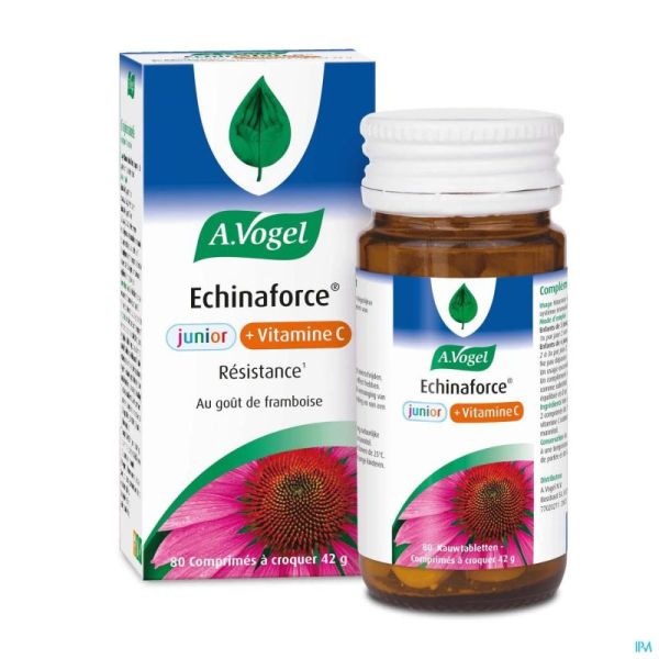 A.Vogel Echinaforce Junior + vit C 80 comprimés