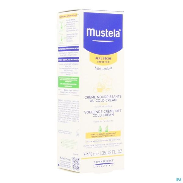 Mustela Ps Creme Nourrissante Cold Cream 40ml