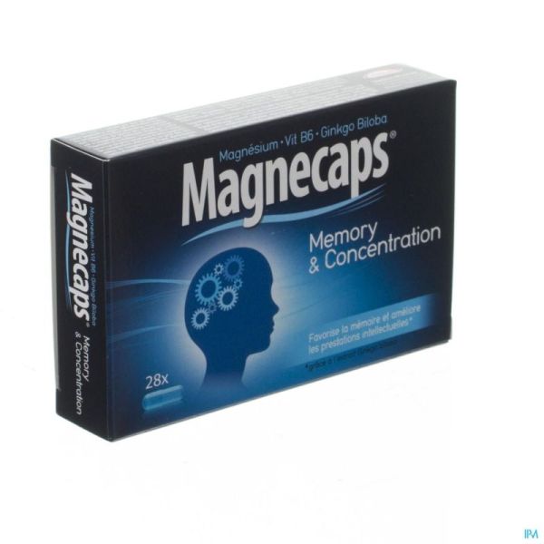 Magnecaps Memory&concentration Caps 28