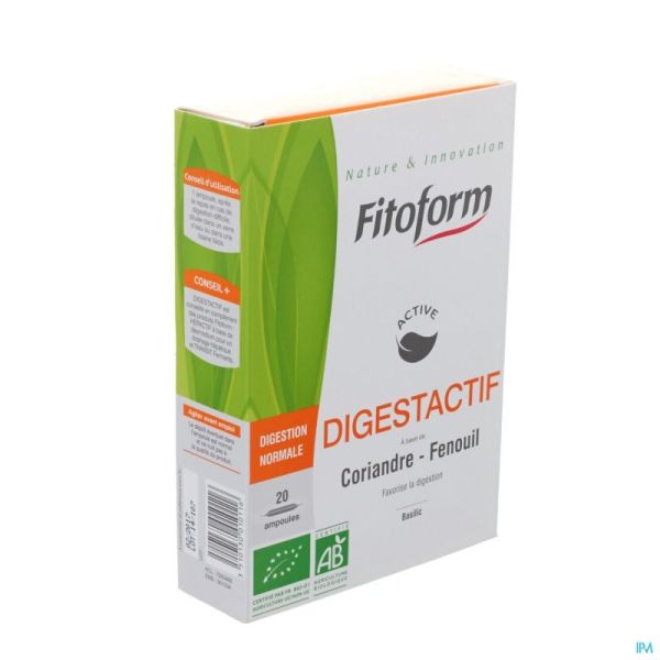 Digestactif Bio Amp 20x10ml Fitoform