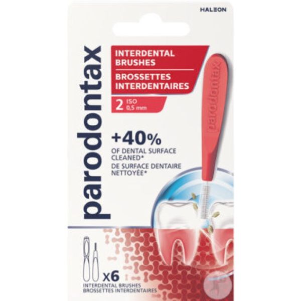 Parodontax Brossettes Interdentaires 0,5mm 6