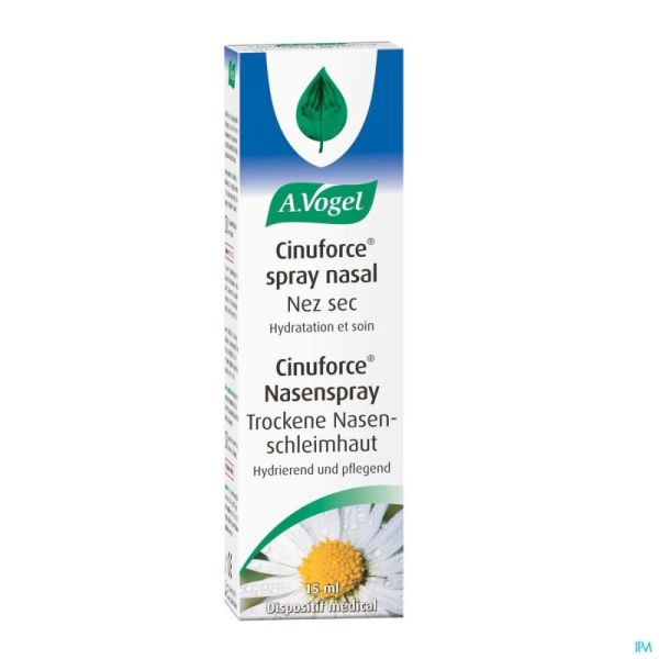 A.Vogel Cinuforce Spray Nasal Nez Sec 15ml