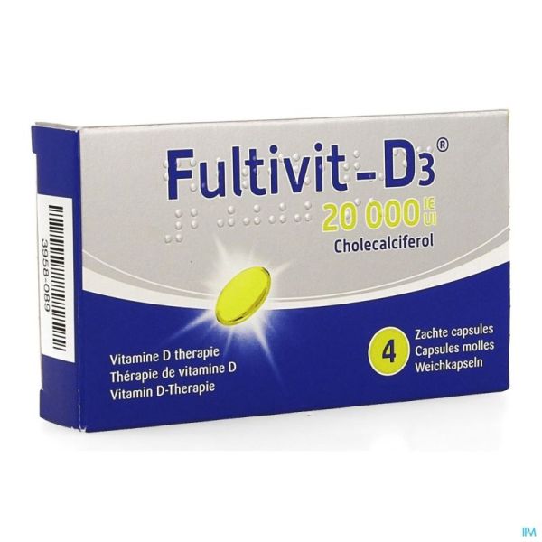 Fultivit-d3 20000iu Caps Molle 4