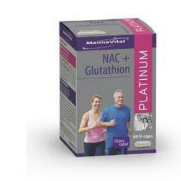 mannavital Nac+glutathion 60 capsules
