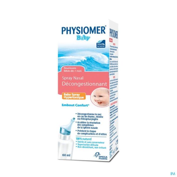 Physiomer Hypert. Baby Spray 60ml