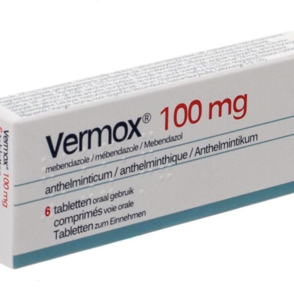 Vermox comp   6x100mg