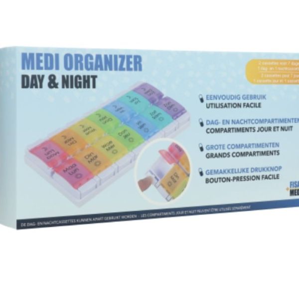 Fisamed Medi Organizer Day & Night Otc Sol