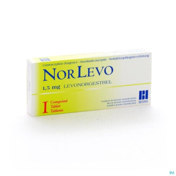 Norlevo Comp 1 X 1,5mg