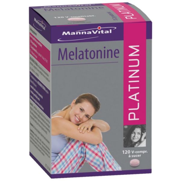 Mannavital melatonine v-comp succ 120