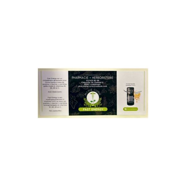 Fast Energy 15flacons 15ml