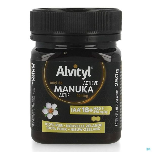 Alvityl Miel Manuka Iaa 18+ Pot 250g