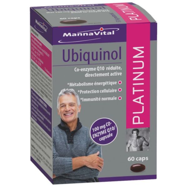 Mannavital ubiquinol platinum    caps 60