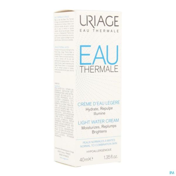 Uriage Eau Thermale Creme Eau Legere 40ml