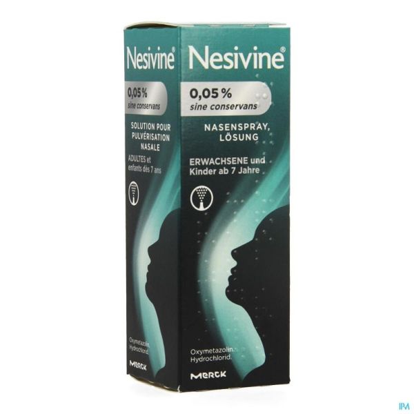 Nesivine 0,05% Sine Conserv Spray Nasal 10ml