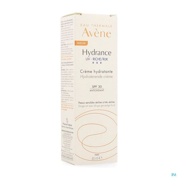 Avene Hydrance Uv Riche Creme Hydratante 40ml