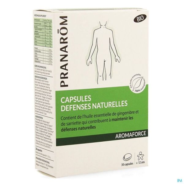 Aromaforce Bio Defenses Naturelles Caps 30