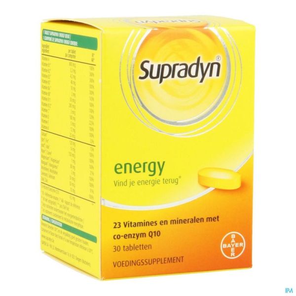 Supradyn Energy Comp Pell. 30