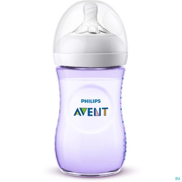 Philips Avent Natural 2.0 Biberon 260ml Pupre SCF033/14