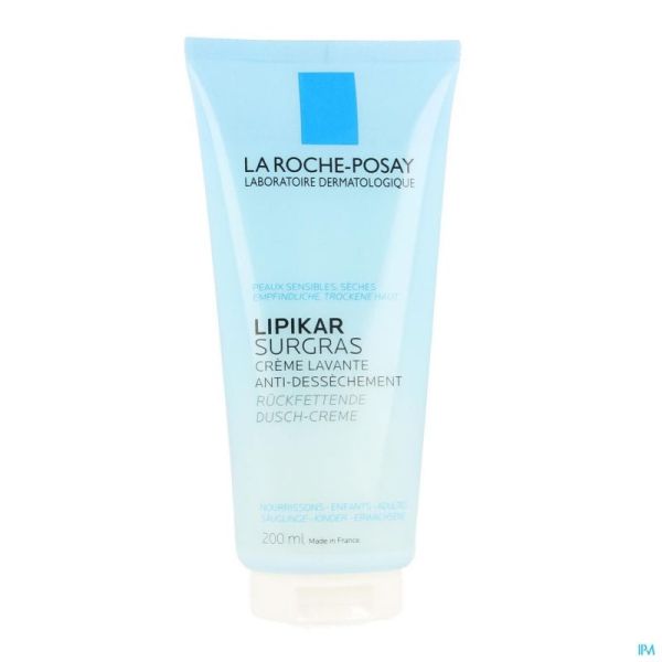 La Roche Posay Lipikar Surgras Douche Cr Conc.a/dessech.200ml