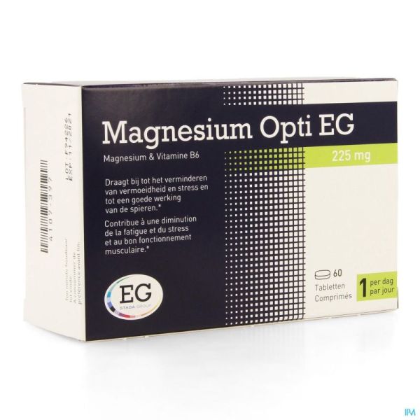 Magnesium Opti Eg 60 Comp 225 Mg
