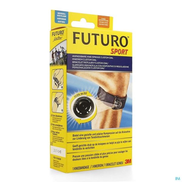 Futuro Sangle Genou Ajustable Custom Dial 1 09190