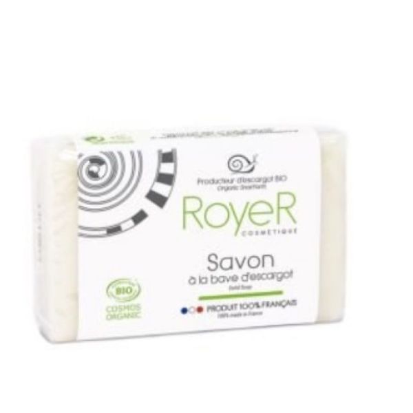 Royer Savon Pain Bave Escargot Huile Coco Bio 100g