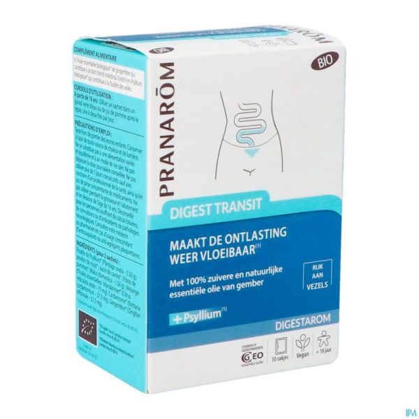 Digestarom Digest Transit Sach 10x6g Pranarom