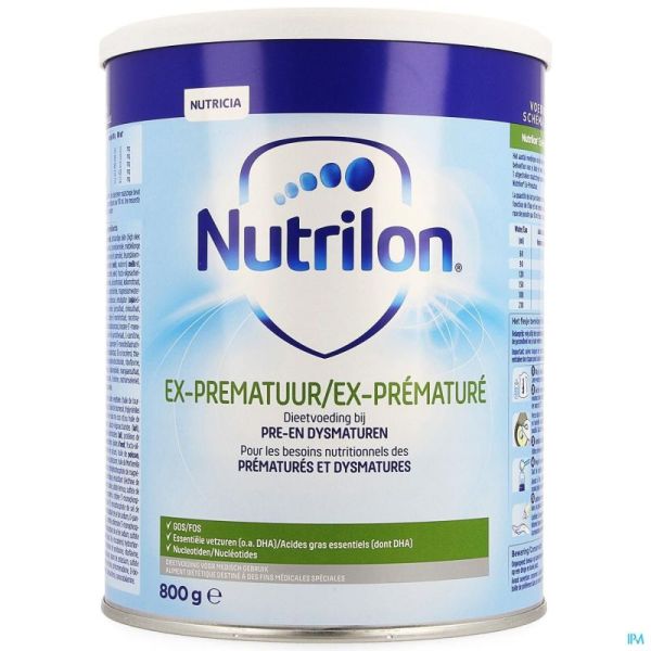 Nutrilon Ex-premature Pdr 800g