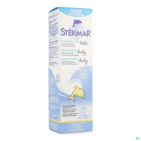 Sterimar Bebe Spray Nasal Eau De Mer 100ml